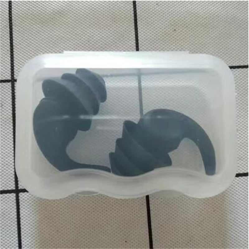 1pair Earplugs Sound Insulation Ear Proctection Earplugs Sleeping Swimming Travel Noise Reduction Waterproof Earplugs Silicone Soft Comfortable Earplugs