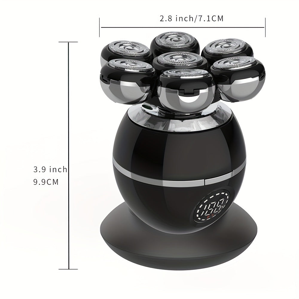 7D 5-in-1 Electric Head Shavers for Bald Men