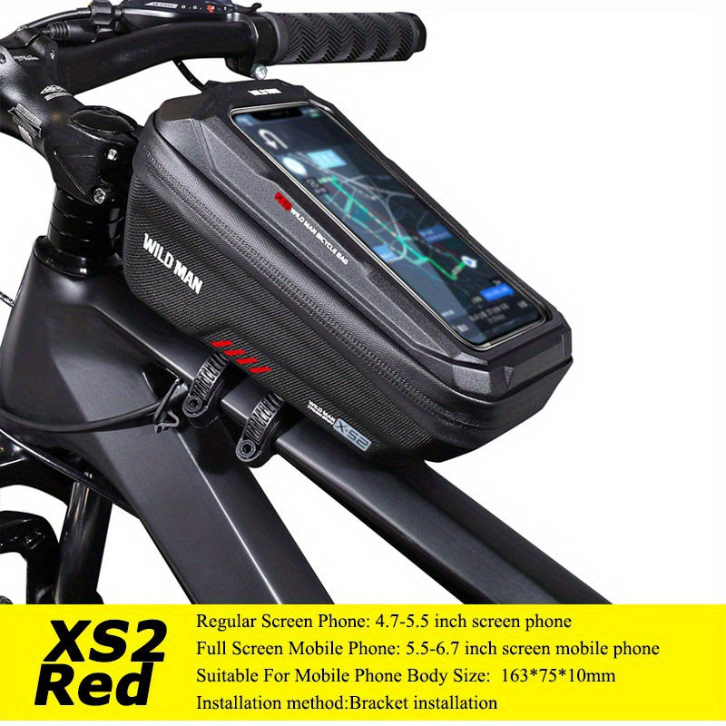 WILD for Man Bike Bag Front Handlebar Bag