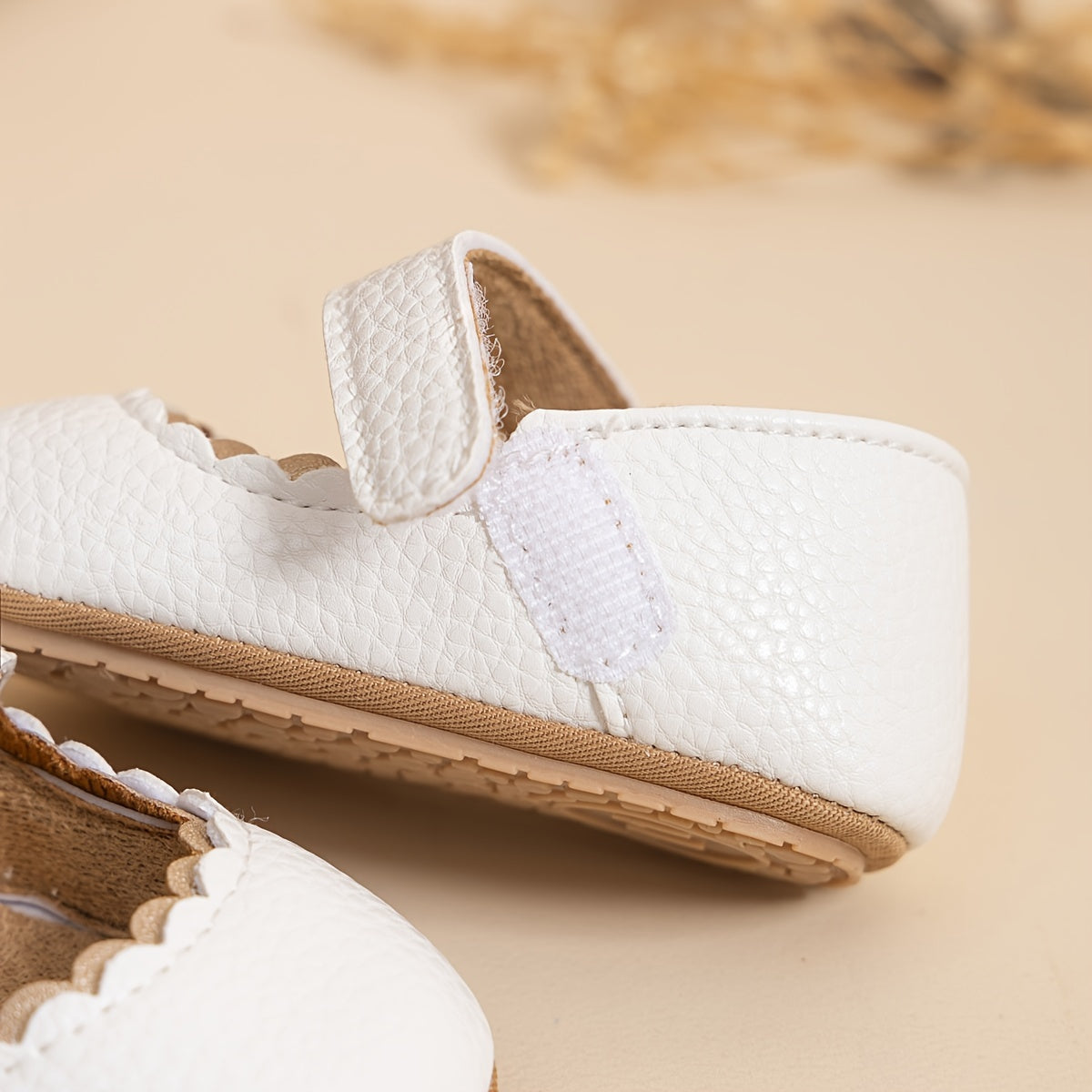 Infant Baby Girls Mary Jane Flats, Soft Sole