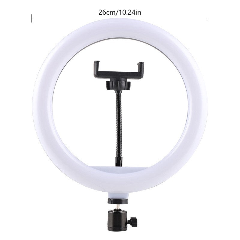 10 Inch Professional Fill Light Set with 360° Rotation & Multifunctional Switch - Perfect for Photography & Videography!