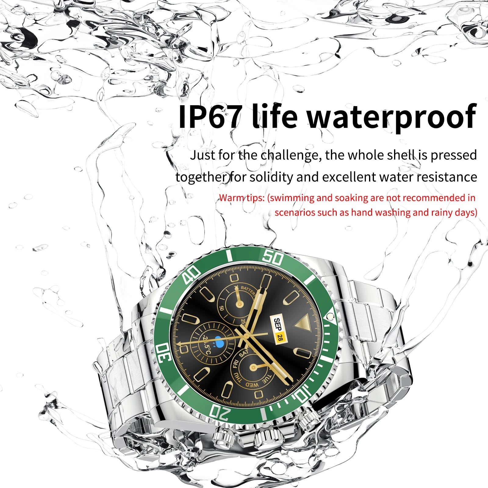 Smart Watch Man Smartwatch AW12 high-end luxury 2024 Android IOS Korean Support Steel Connected Replica Miltary pk gts4 global