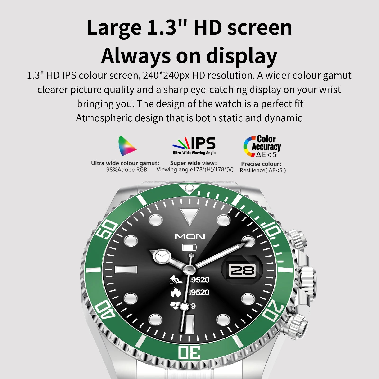 Smart Watch Man Smartwatch AW12 high-end luxury 2024 Android IOS Korean Support Steel Connected Replica Miltary pk gts4 global