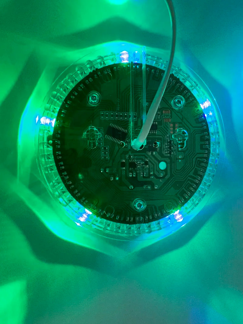 LED RGB Stage Light MiNi Colorful Rotating KTV Bar Home Party DJ Disco Effect Light LED Disco Sound Strobe Light