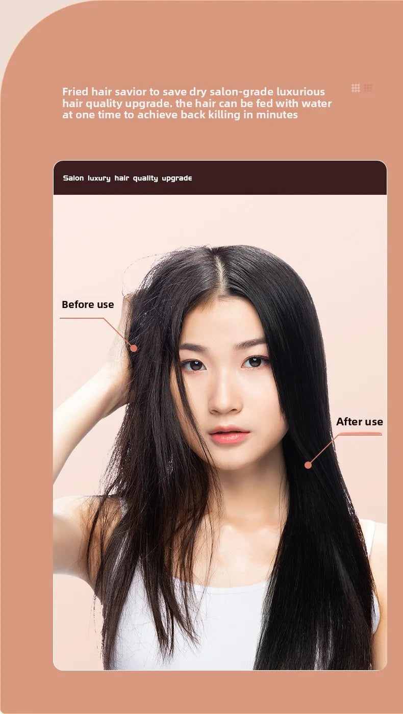 Hot Steam Hair Straightening Comb Electric Hair Care Brush 30 Second Rapid Heating Hair Straightener