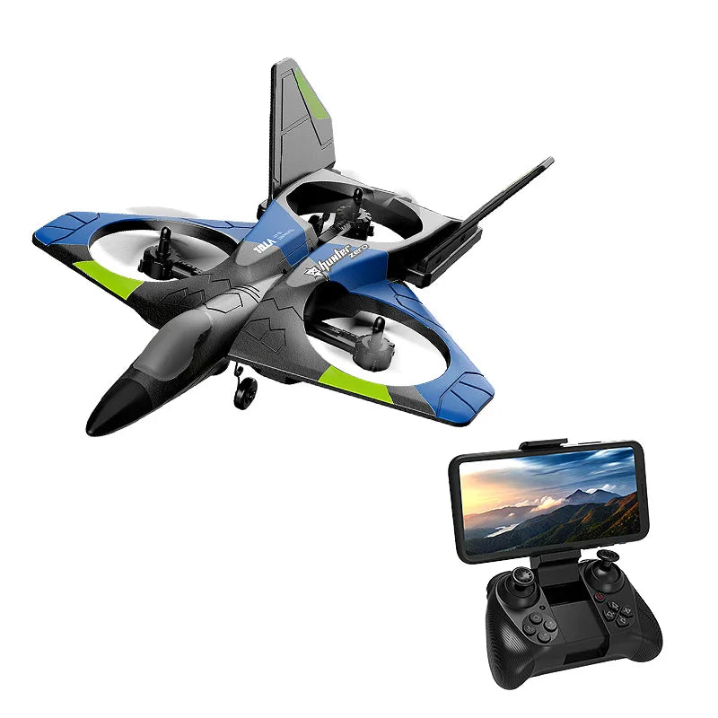 EPP Foam Plane 4DRC V27 Glider RC Plane Remote Control RC Airplane 2.4G Fighter Hobby Airplane with Camera Helicopter Kids
