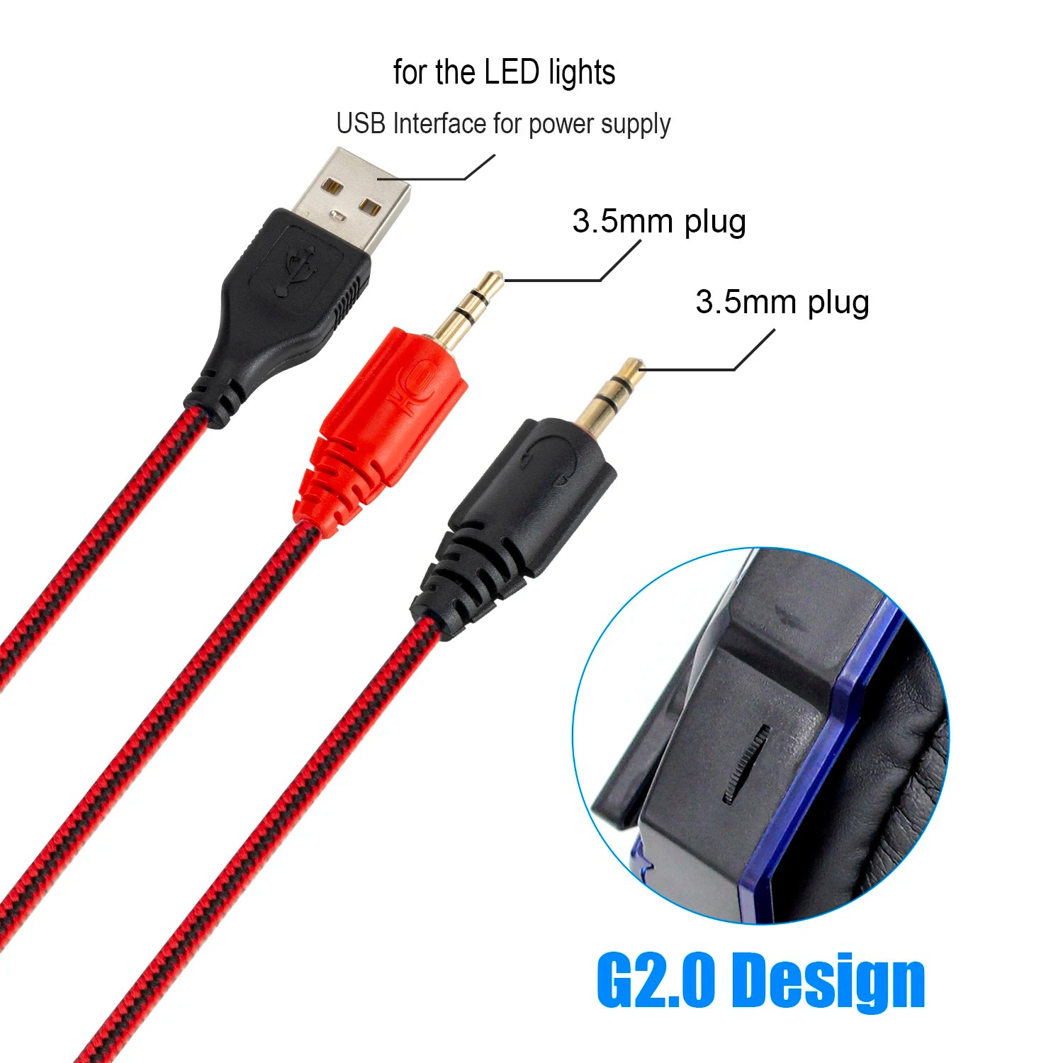 New Professional Wired Gaming Headphones With Microphone Led Light For Computer PS4 PS5 Xbox Bass Stereo PC Gaming Headset Gifts