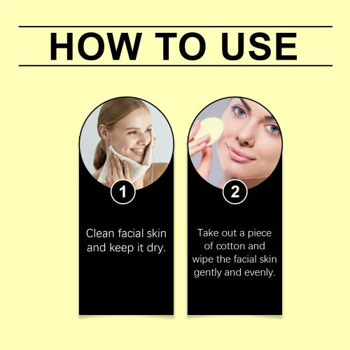 Hoygi Vitamin C Brightening Pad Face Gentle Hydrating And Moisturizing Cleanser Moisturizing And Brightening Skin Shims