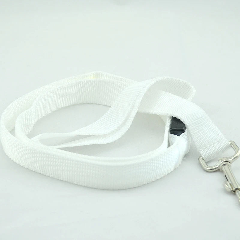 LED Dog Leash Light Luminous Pet Dog Lead Leash For Dogs Cats Nylon Light Night Safety Flashing Pet Dog Leashes For Small Dog