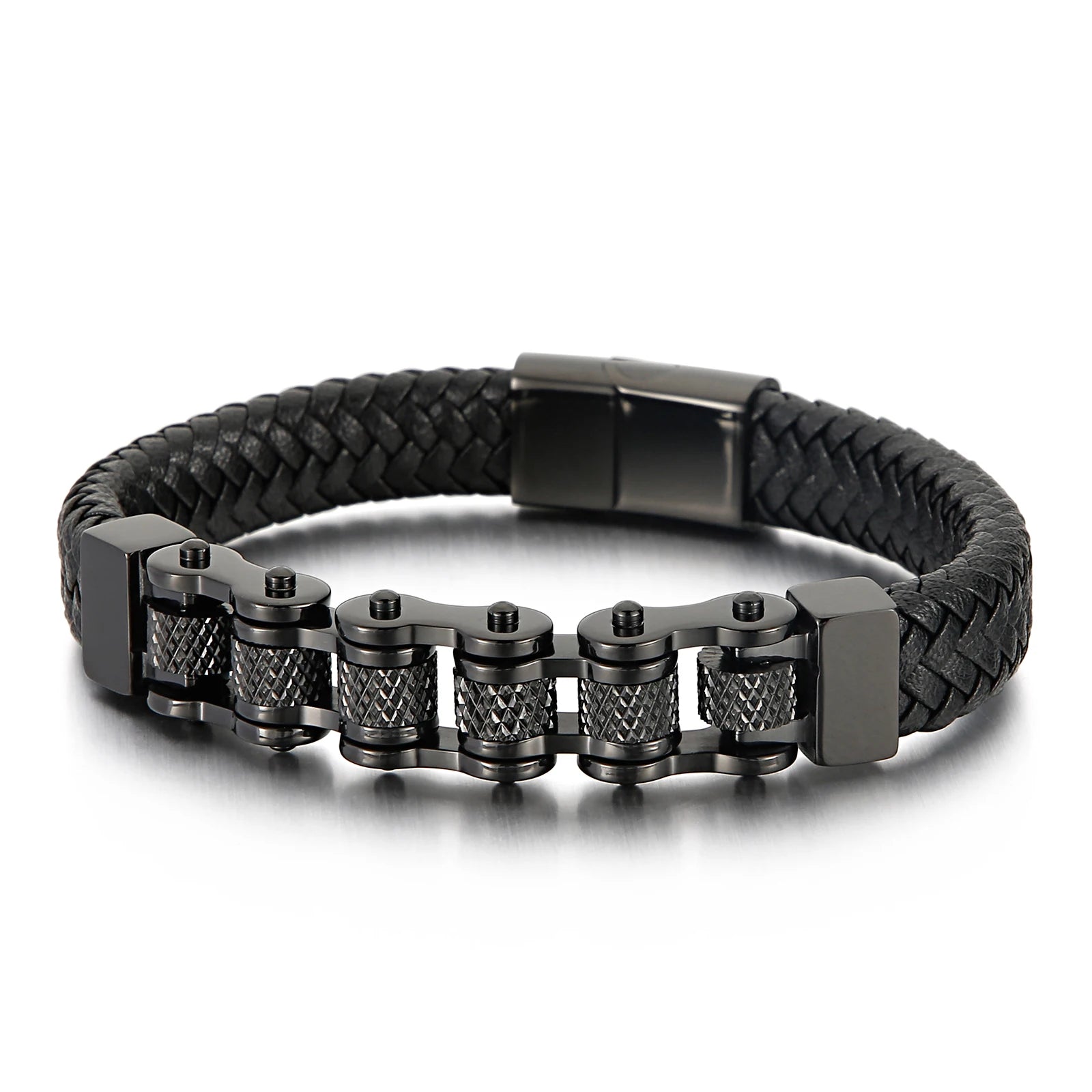 KALEN Bicycle Chain  Braided Rope Bracelet for Man