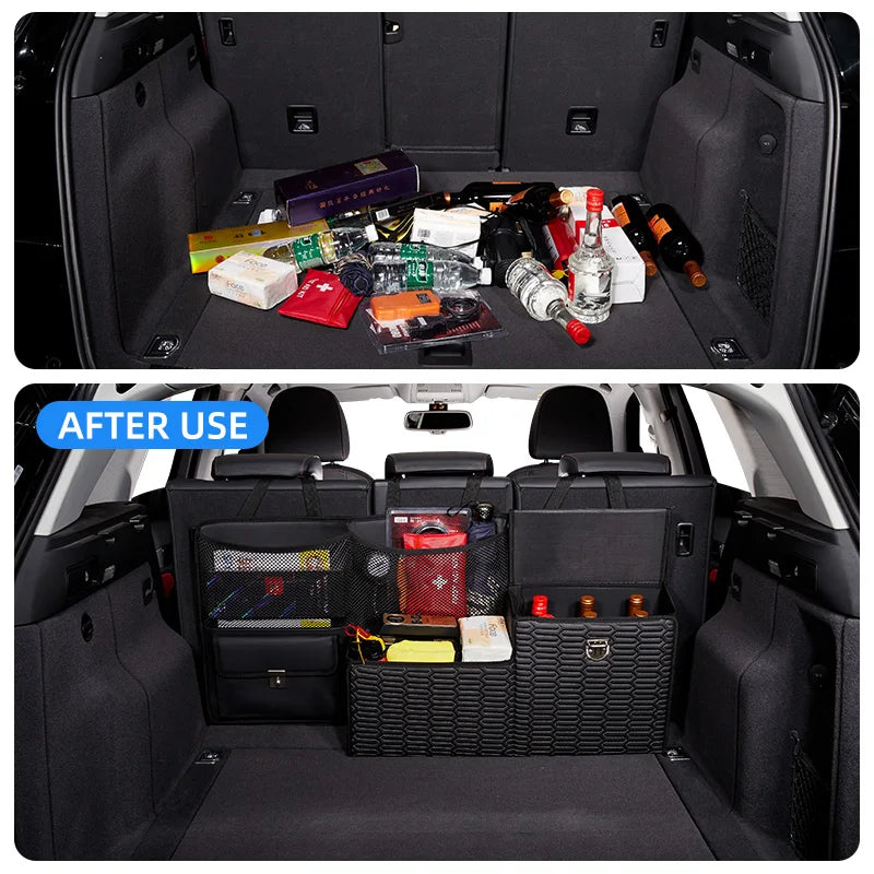 High Quality Car SUV Trunk Organizer Car Organizers Factory Direct Sales Multi-Function Auto Backseat Storage  Bag Interior