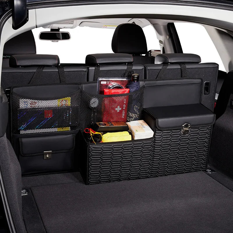 High Quality Car SUV Trunk Organizer Car Organizers Factory Direct Sales Multi-Function Auto Backseat Storage  Bag Interior