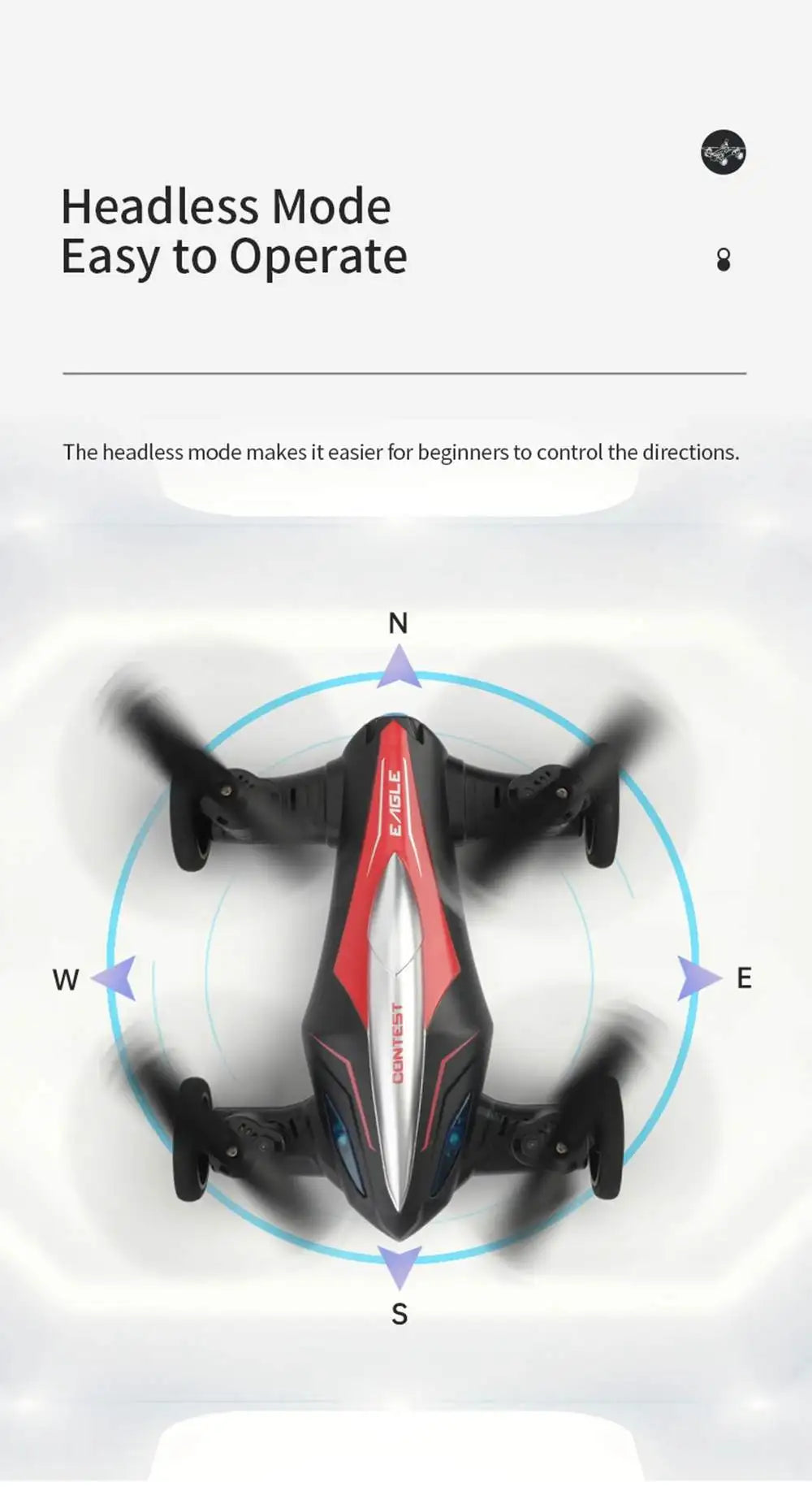 D85 2in1 Mini Drone Air-Ground Flying Car 2.4G Dual Mode Racing Professional RC Car Quadcopter Drones Children Off-road Toy Dron