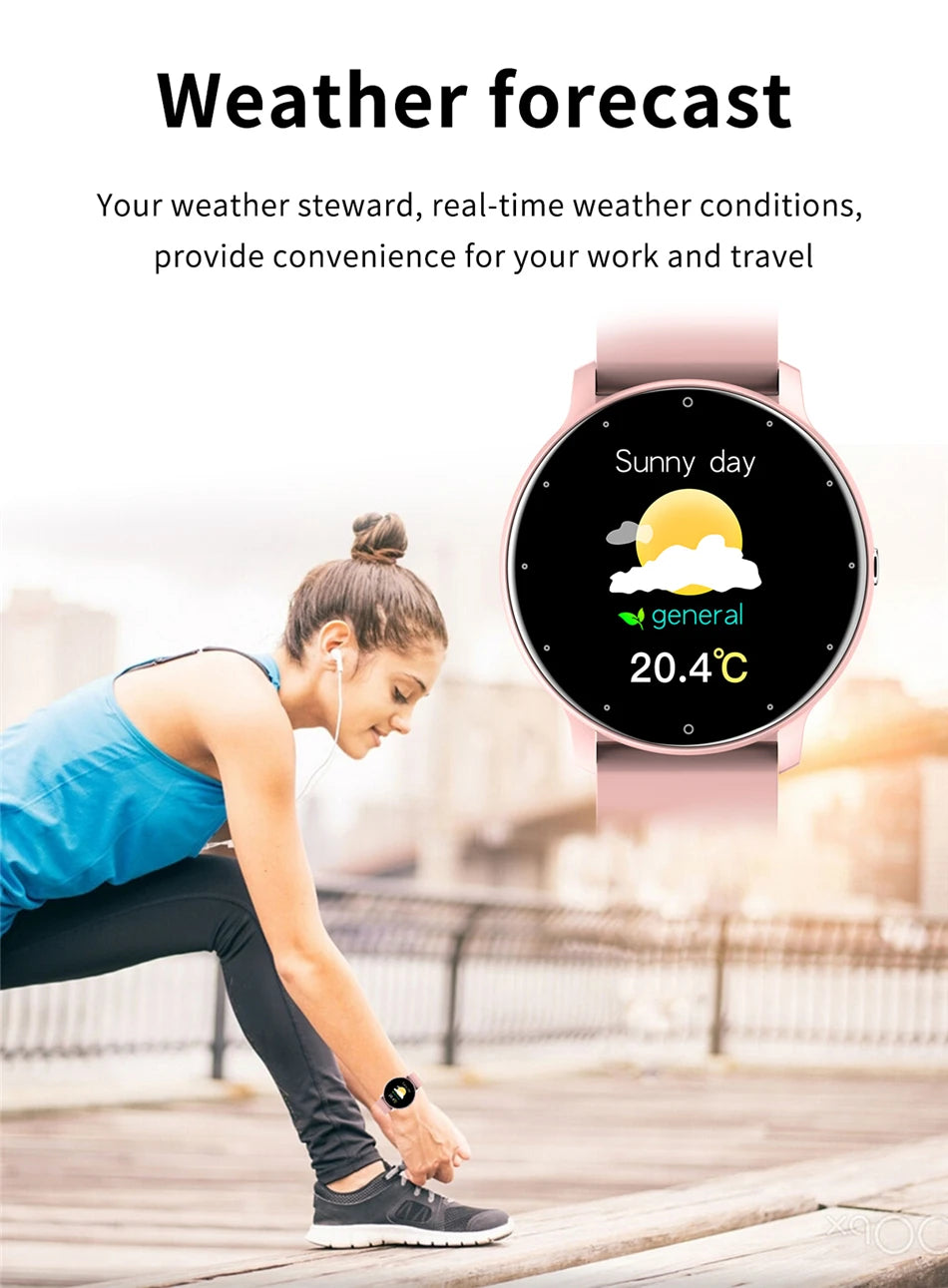 LIGE 2025 New Smart Watch Men Full Touch Screen Sport Fitness Watch IP67 Waterproof Bluetooth For Android ios smartwatch Men+box