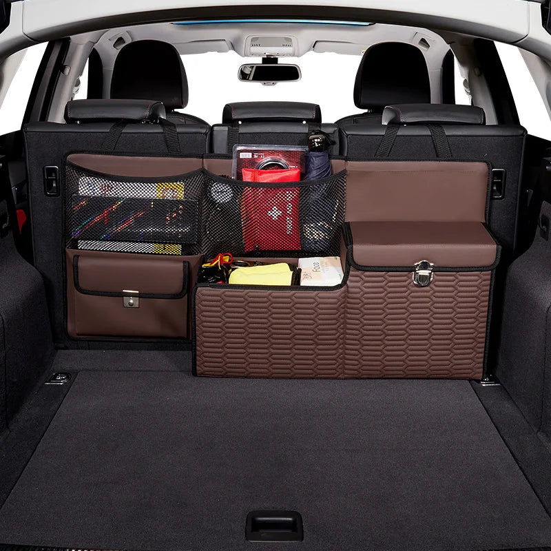High Quality Car SUV Trunk Organizer Car Organizers Factory Direct Sales Multi-Function Auto Backseat Storage  Bag Interior