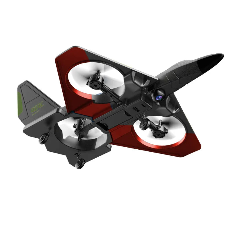 EPP Foam Plane 4DRC V27 Glider RC Plane Remote Control RC Airplane 2.4G Fighter Hobby Airplane with Camera Helicopter Kids