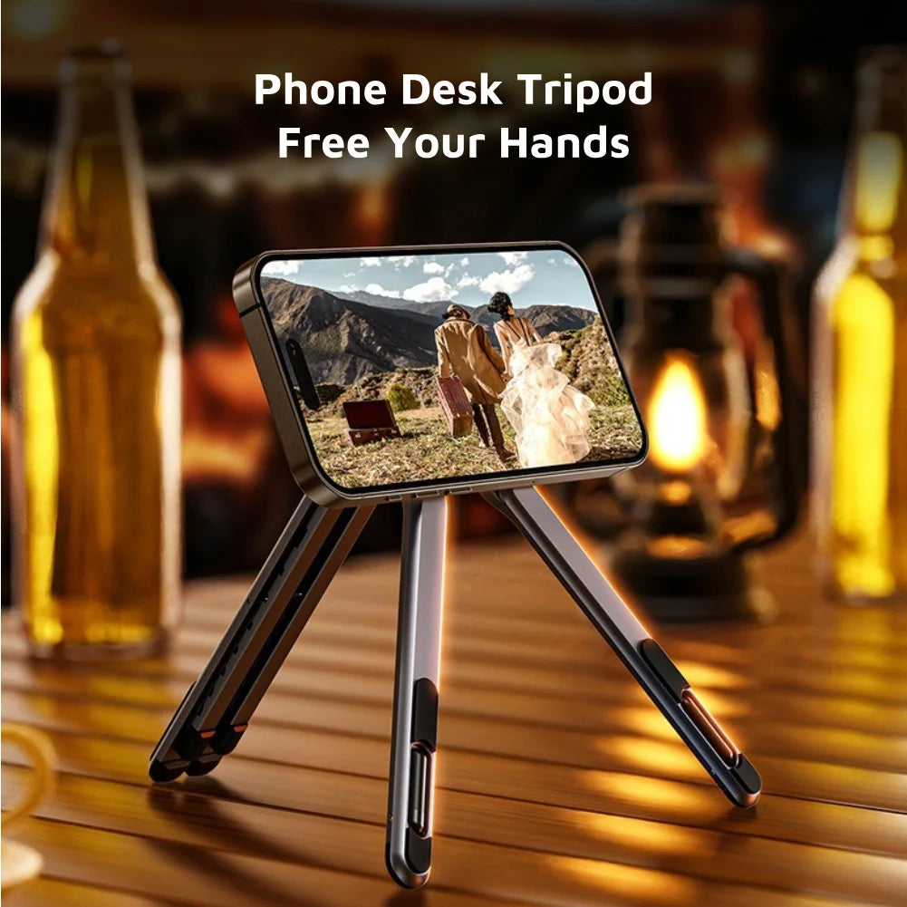 4 in 1 Functional Foldable Travel Stand,Portable Laptop Stands,Tablet PC Stands,Magnetic Phone Holders,Phone Selfie Stick