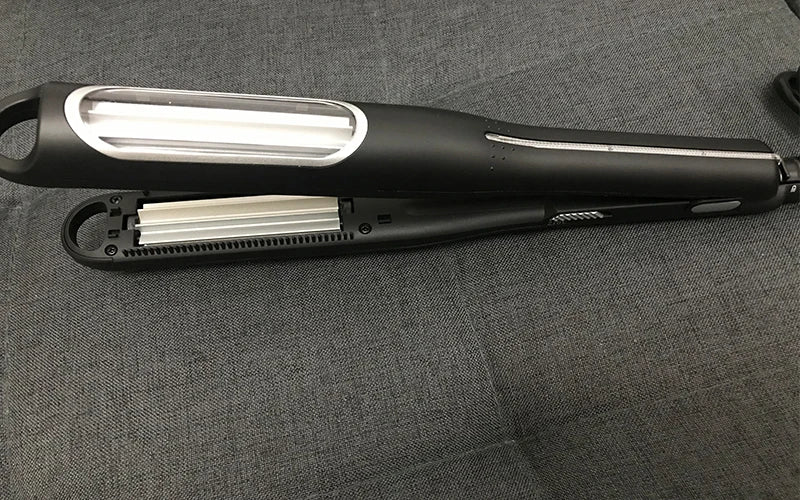 Hair Crimper Splint Automatic Curling Corrugated Corn Irons Wave Curler Crimping Ceramic Flat Iron