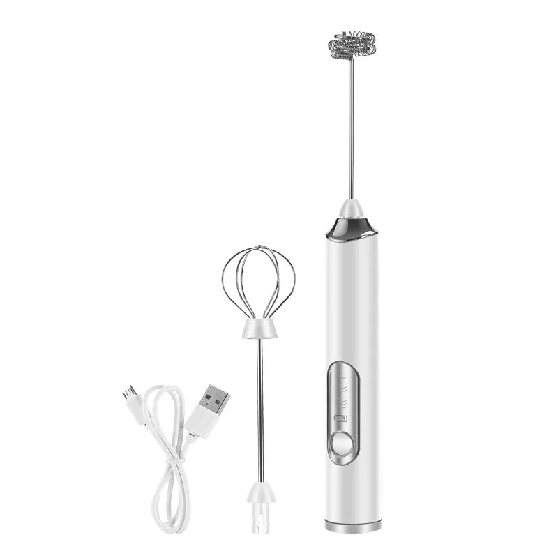 Electric Multi-functional Milk Frother Household Lightweight Hand Mixer for Coffee and Tea Milk Foam on Stock