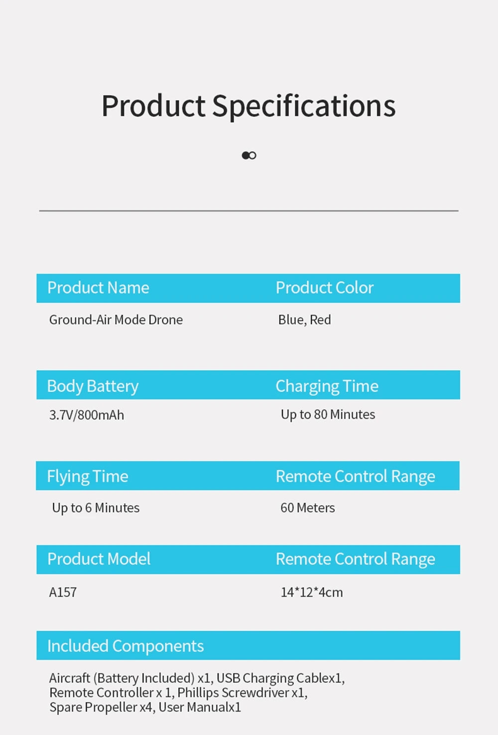 D85 2in1 Mini Drone Air-Ground Flying Car 2.4G Dual Mode Racing Professional RC Car Quadcopter Drones Children Off-road Toy Dron