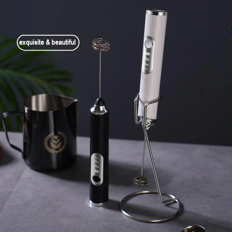 Electric Multi-functional Milk Frother Household Lightweight Hand Mixer for Coffee and Tea Milk Foam on Stock