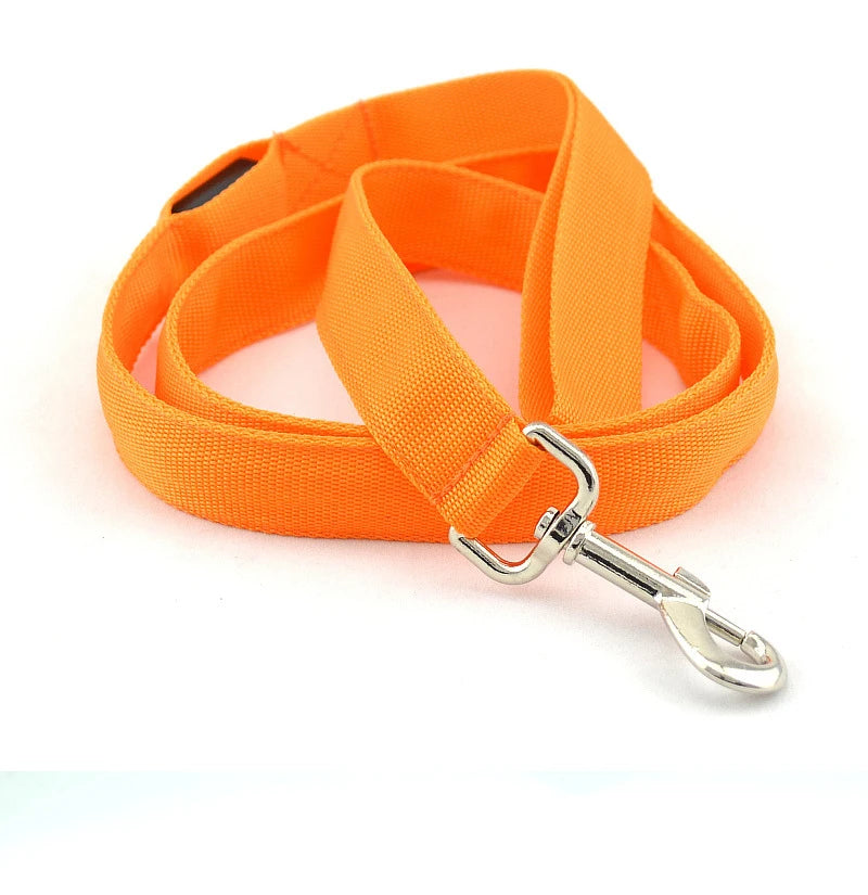 LED Dog Leash Light Luminous Pet Dog Lead Leash For Dogs Cats Nylon Light Night Safety Flashing Pet Dog Leashes For Small Dog