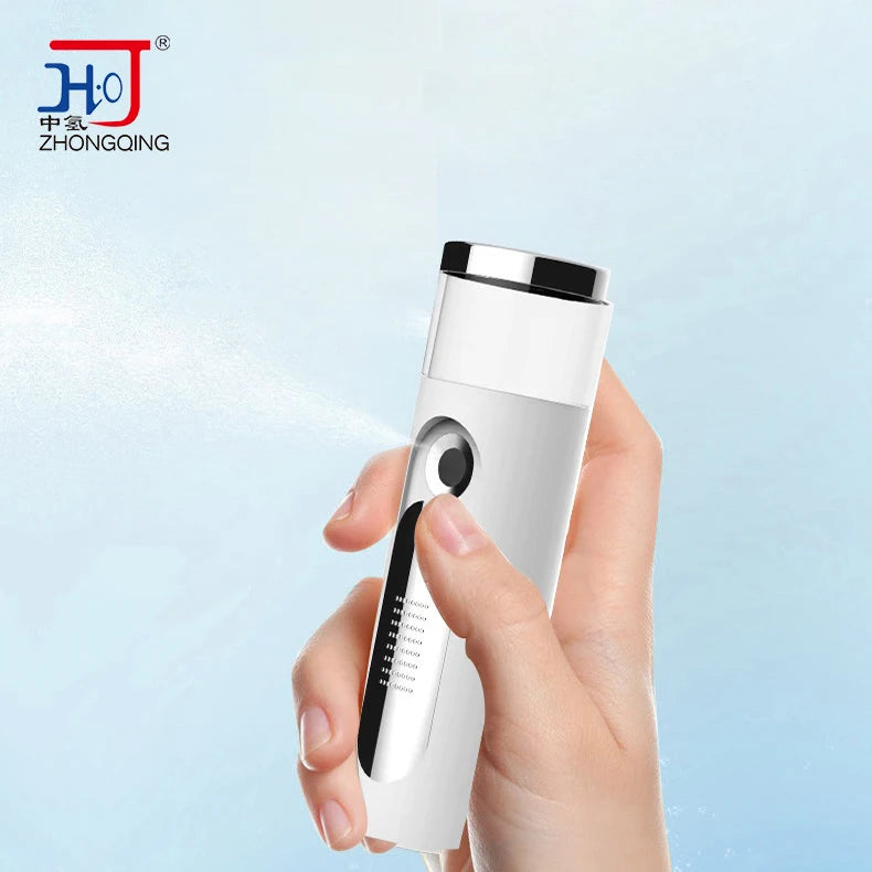 Best Selling Nano Hydrogen Water Beauty Spray Portable Smart Hydration Meter Facial Steamers USB