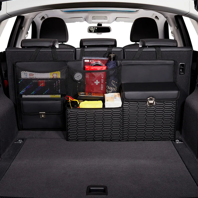 High Quality Car SUV Trunk Organizer Car Organizers Factory Direct Sales Multi-Function Auto Backseat Storage  Bag Interior