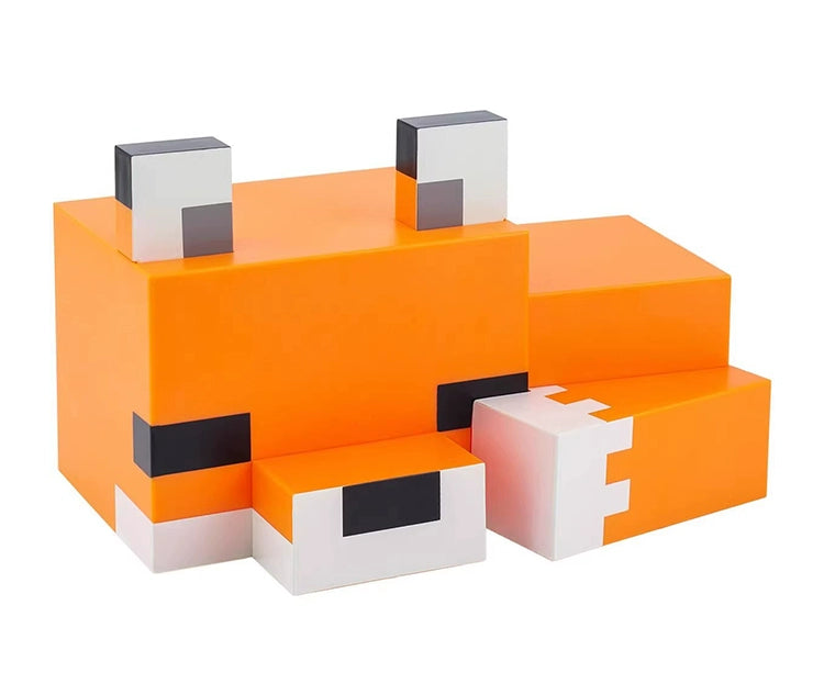 My World Torch Lamp Hand-Made Model MC Surrounding the Game Fox Salamander Ore Lamp Toy Small Night Lamp Ornaments