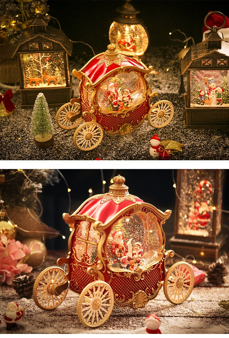 Christmas Tree Decoration Scene Decoration Decoration Elderly Snowflake Desktop Small Night Lamp Kids Gift Decoration Atmosphere