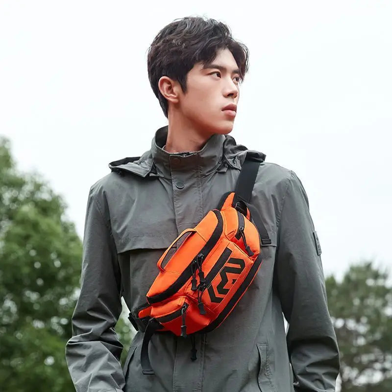 Camping Cycling Chest Bag Tactical Outdoor Sports Hiking Hunting Motorcycle Bike Run Fishing Trvael Backpack Waist Fanny Pack