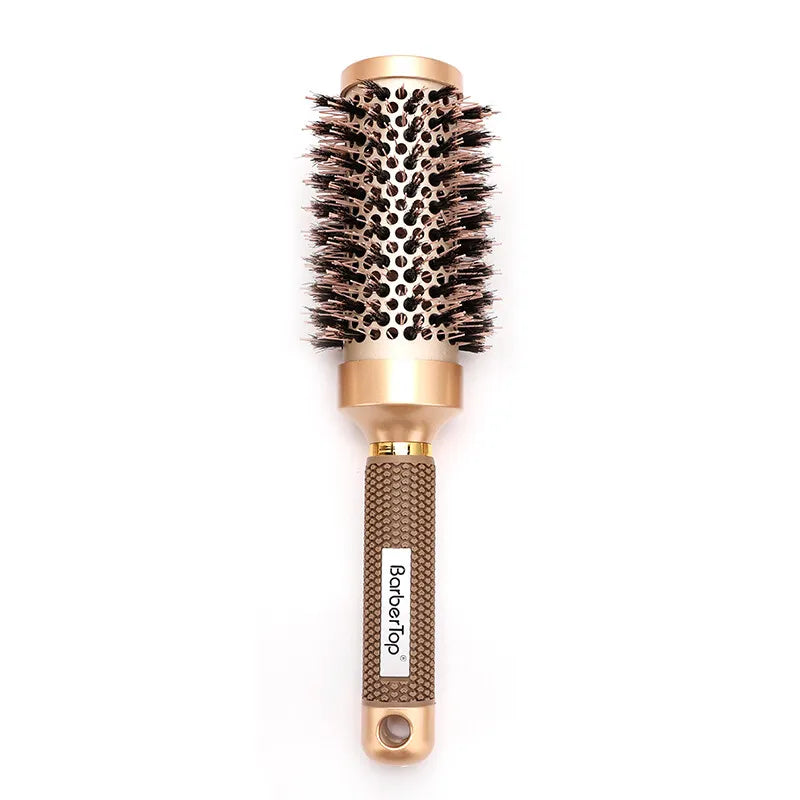 Pro Salon Hairdressing Comb Women's Curling Hairbrush Cylindrical Hairdresser Brushes Barbershop Styling Tool Accessories Tools