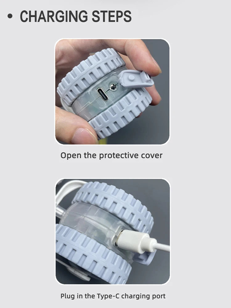 Cat Interactive Ball Toy, Automatic Rolling Ball with Tail, Rechargeable Smart Pet Interactive Toy, Intelligent Mouse for Cat