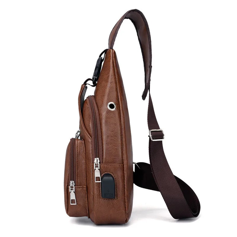 Couple Chest Bag Fashion Versatile Summer Crossbody Bags For Men Women Multi functional Waterproof Breathable Small Backpack