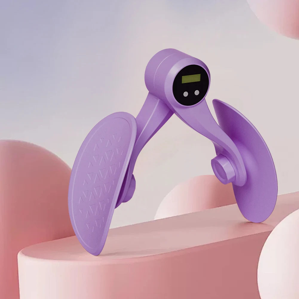 Digital Counter Hip Trainer Leg Trainers Pelvic Floor Muscle Trainer Hip and Inner Thigh Exercise Equipment for Hip/Butt/Arm/Leg