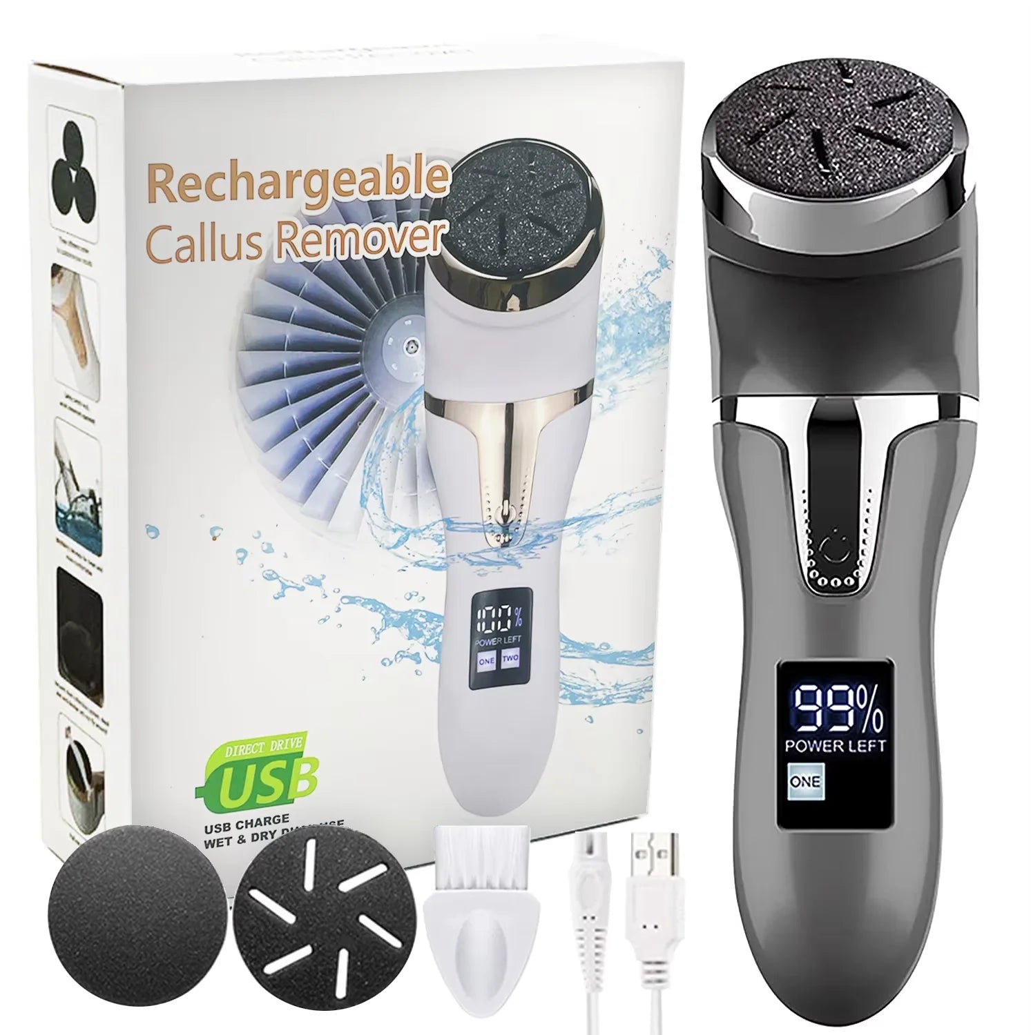 Pedicure Machine Callus Remover Pedicure Tools Professional Foot Dead Skin Remover Foot Grinder Electric Foot Grinder Elec