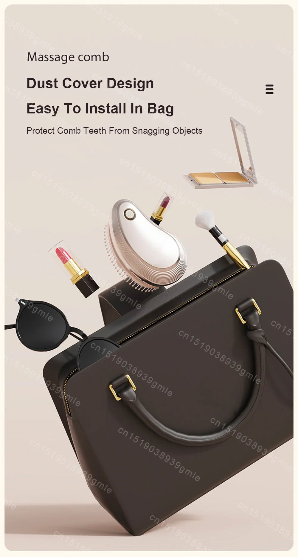 Massage Comb Electric Spray Massager Essential Oil Hair Growth Vibration Atomized Anti Hair Loss Scalp Portable Care Tools