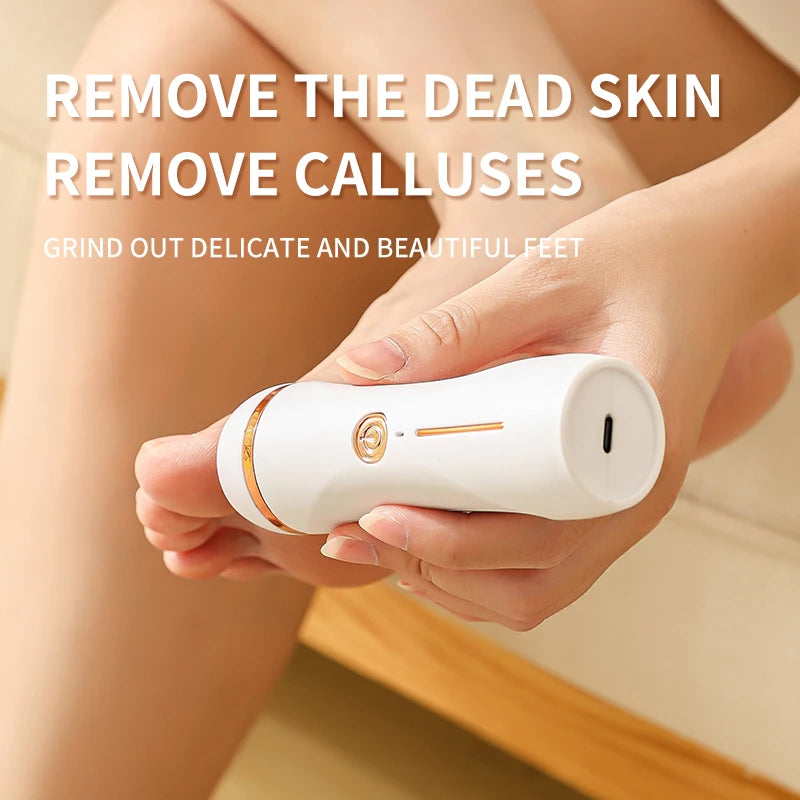 Electric Foot Grinder Automatic Foot Callus Rubbing Pedicure Dead Skin Callus Remover for Foot Rechargeable Foot Beauty Machine