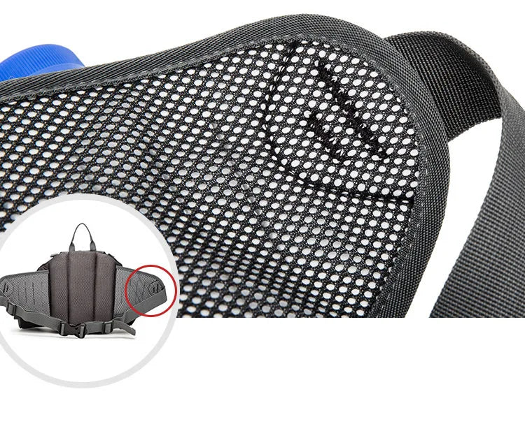 Camping Waist Chest Bag Outdoor Nylon Shoulder Bag Crossbody Travel Cycling Bicycle Riding Running Handbags Climbing Men's Bags