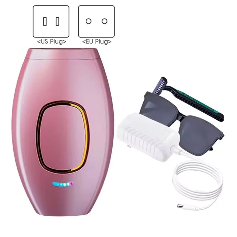 Laser photon skin rejuvenation and hair removal device for whole body painless hair removal device for men and women