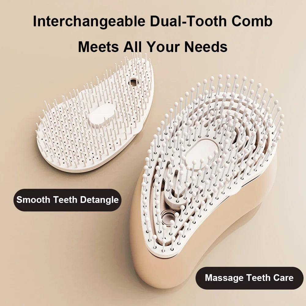 Massage Comb Electric Spray Massager Essential Oil Hair Growth Vibration Atomized Anti Hair Loss Scalp Portable Care Tools