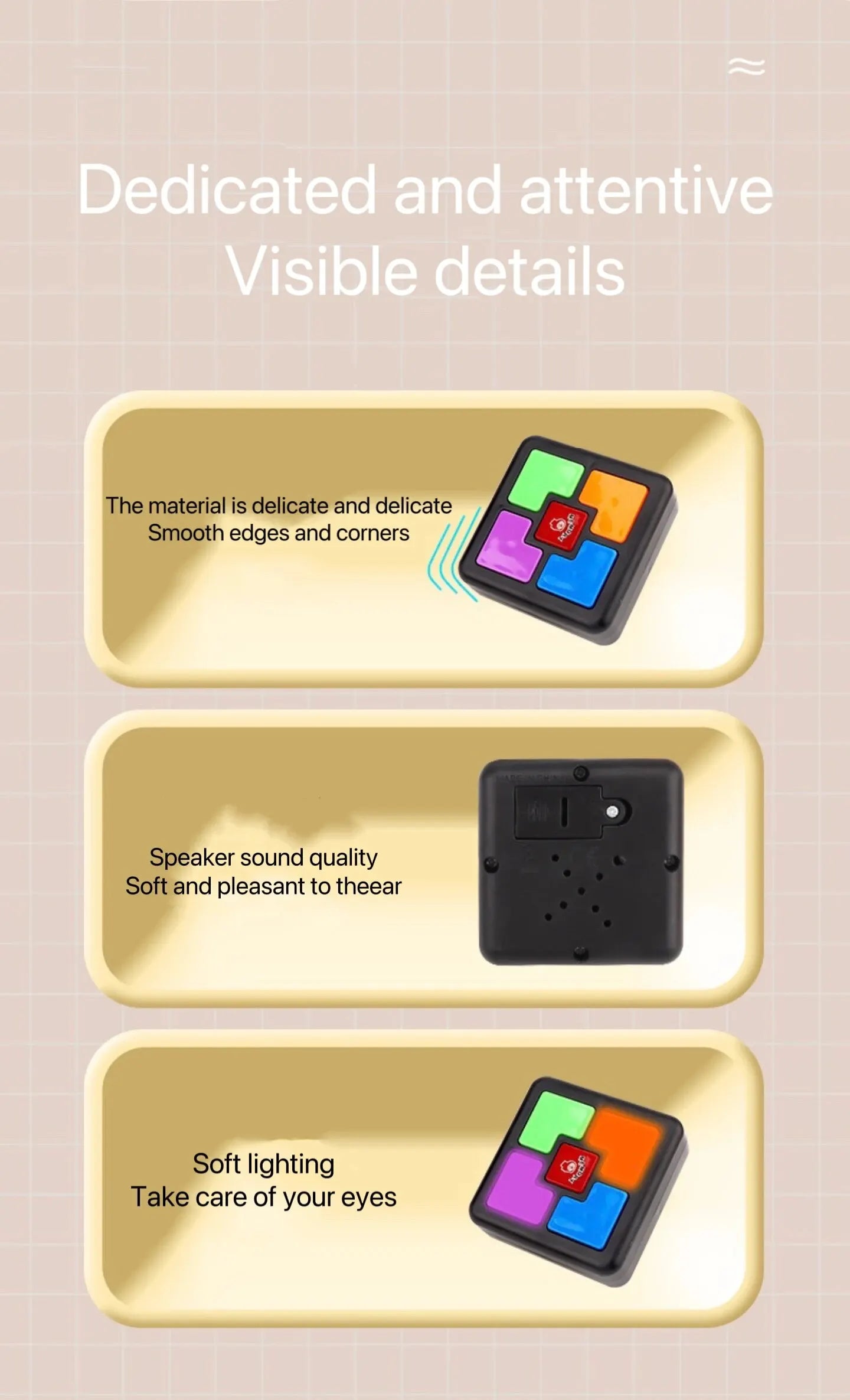 Square Memory Training Gaming Machine