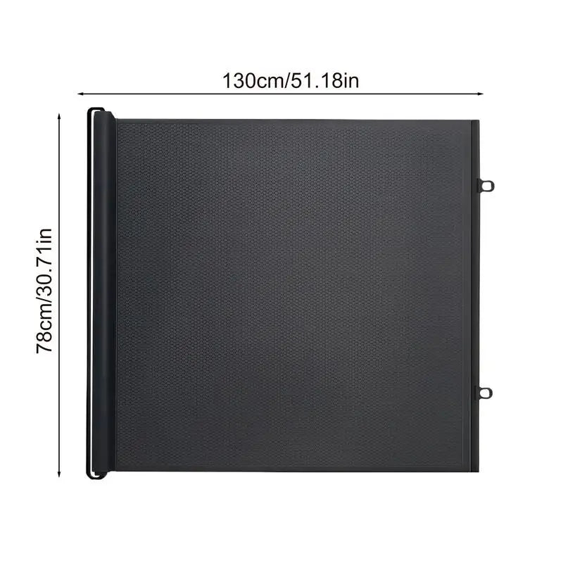 Pets Dog Barrier Fences With Hook Pet Isolated Network Stairs Gate New Folding Breathable Fabric Playpen For Dog Safety Fence