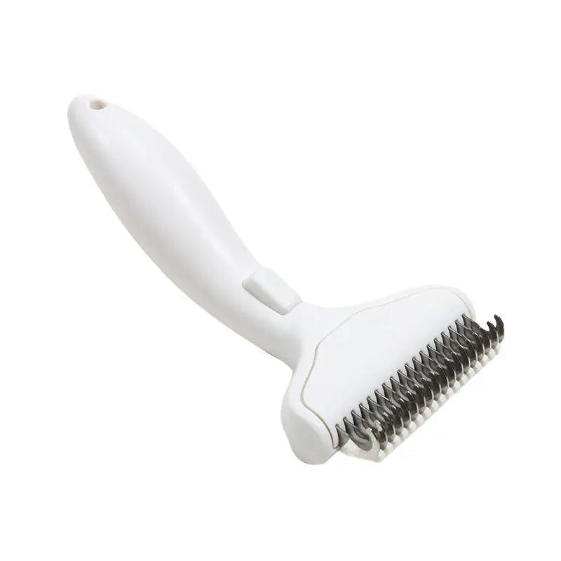 Portable Pet Dog Grooming Brush Hair Removal Tool For Dogs Self Cleaning Comb Pet Products Professional Pet Deshedding