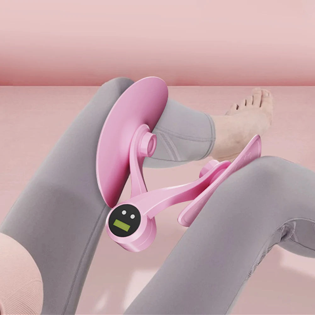 Digital Counter Hip Trainer Leg Trainers Pelvic Floor Muscle Trainer Hip and Inner Thigh Exercise Equipment for Hip/Butt/Arm/Leg