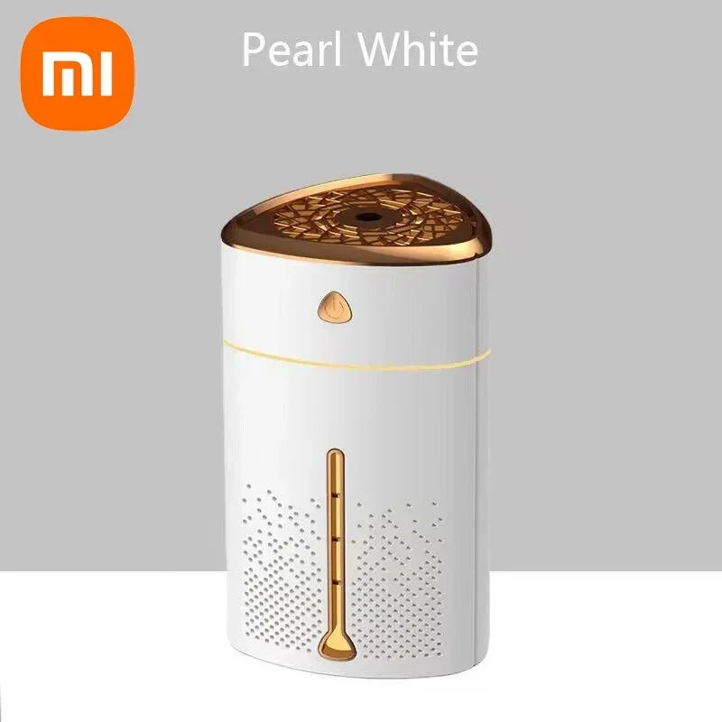 Xiaomi Ultrasonic Air Humidifier New Portable Quiet Large Capacity Desktop Office Air Atomizer USB Charging Triangle Humidifier