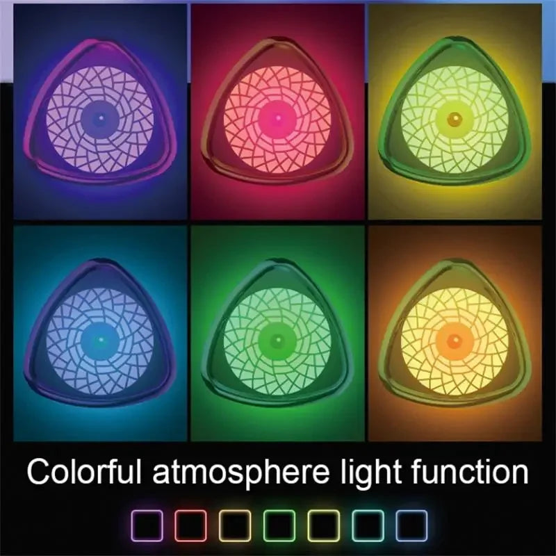 Xiaomi Ultrasonic Air Humidifier New Portable Quiet Large Capacity Desktop Office Air Atomizer USB Charging Triangle Humidifier