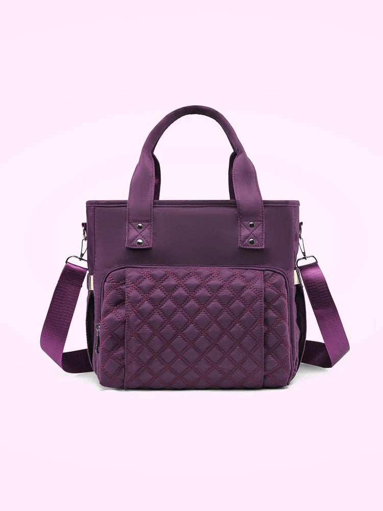 Extra Large Capacity Fashionable Lunch Bag Hot-pressed Waterproof and Leak-proof Storage Bag Travel Bag Picnic Bag Mommy Bag