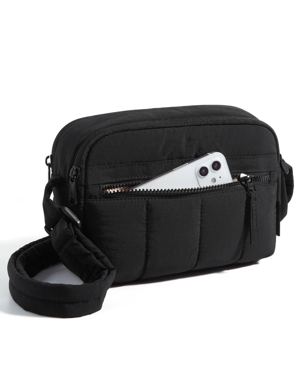 BAGSMART Women's Bag Mini Crossbody Bags for Women Waterproof Crossbody Bag Puffy Shoulder Handbag Wallet