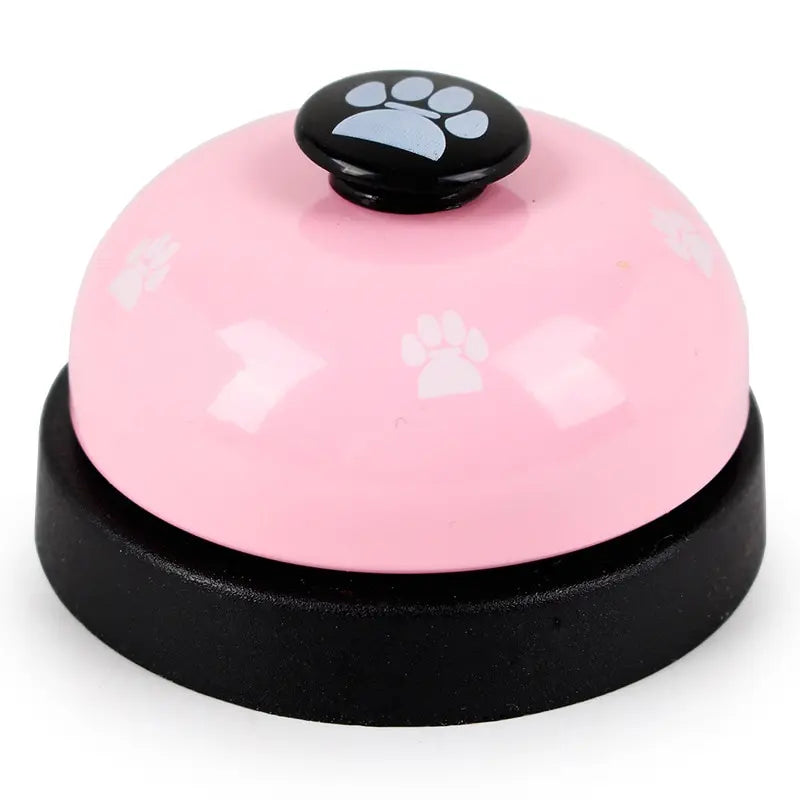 1pc Pet Toy Training Dinner Small Bell Footprint Dog